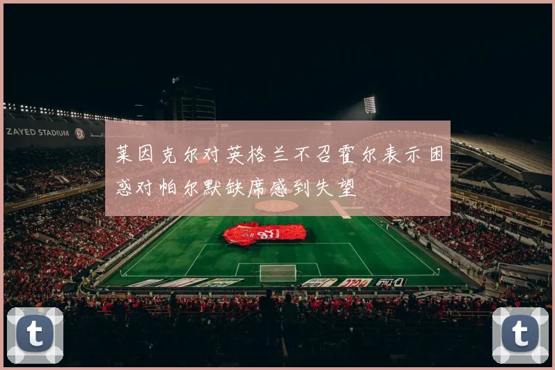 莱因克尔对英格兰不召霍尔表示困惑对帕尔默缺席感到失望
